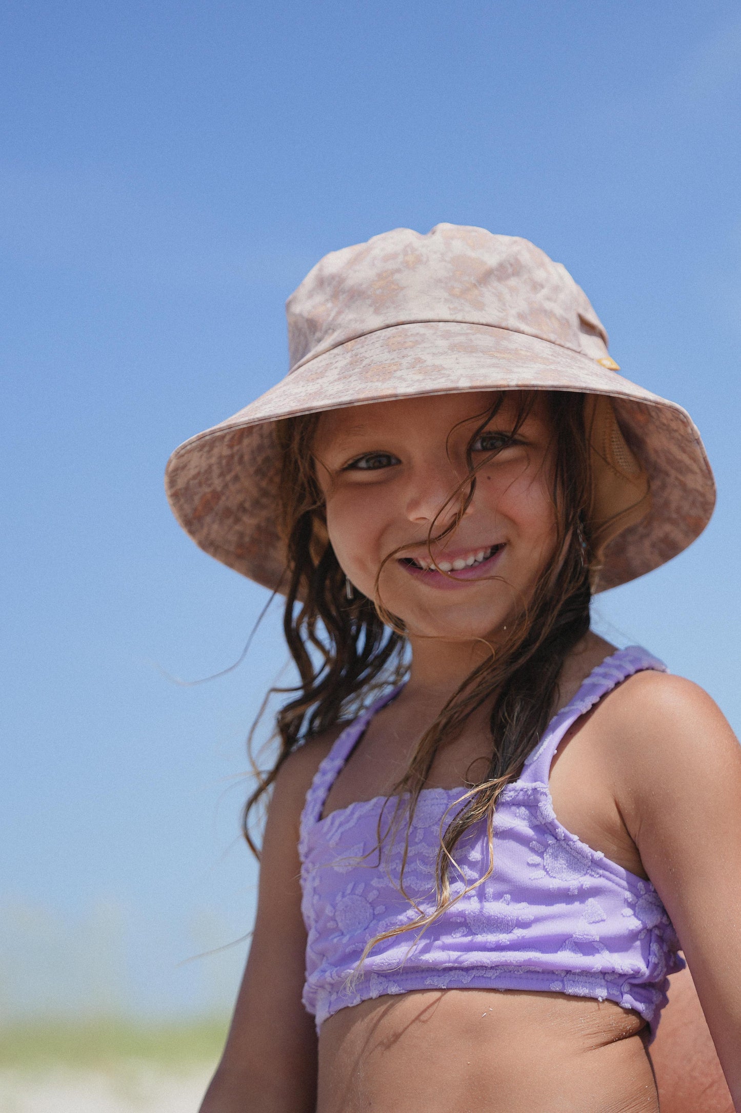 Sun protection KID surf bucket hat water resistant UPF 50 +