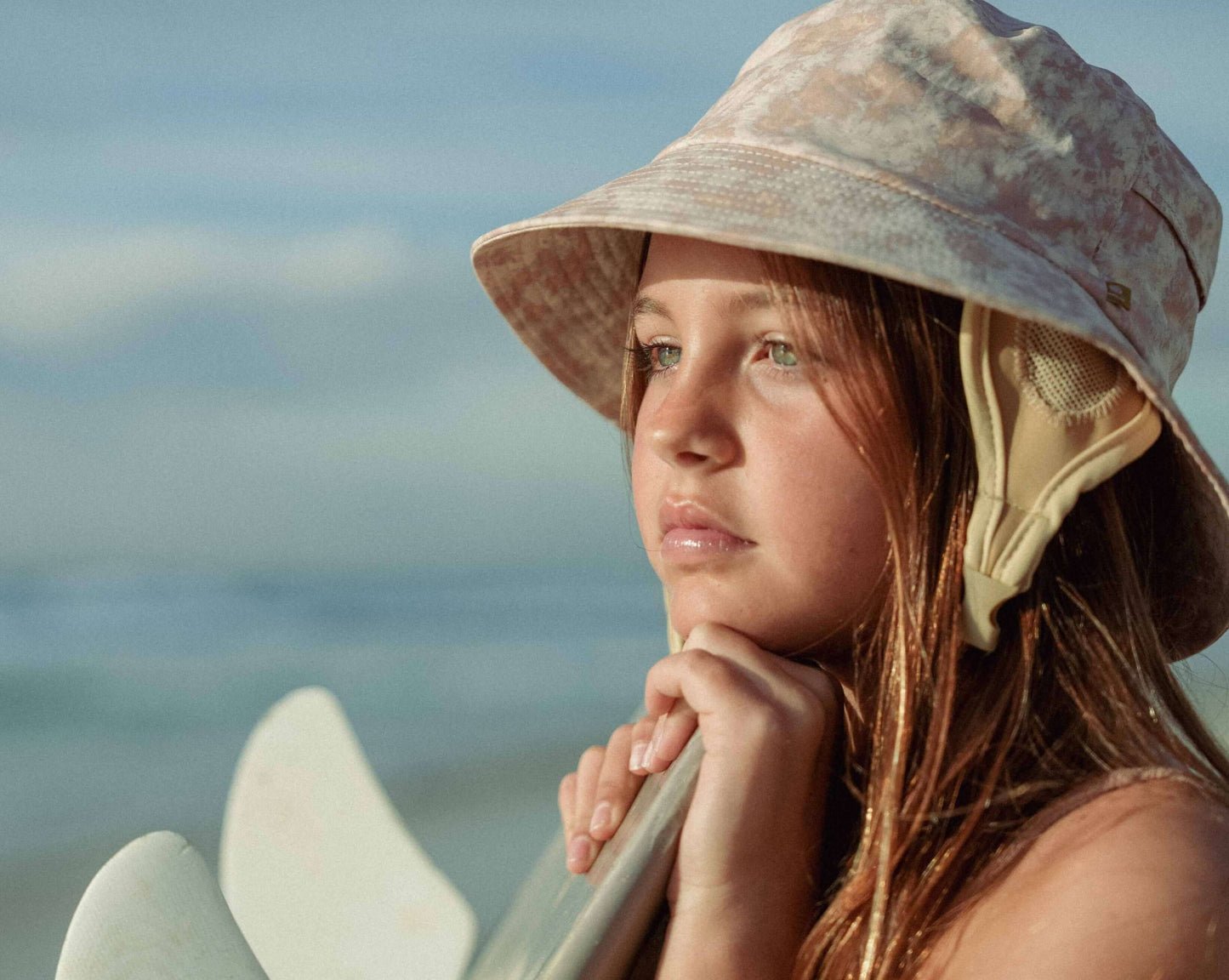 Sun protection KID surf bucket hat water resistant UPF 50 +