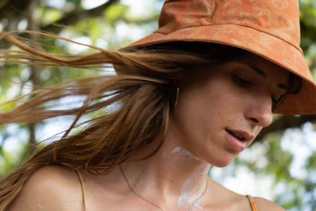 sun protection bucket hat stylish water resistant UPF 50 +